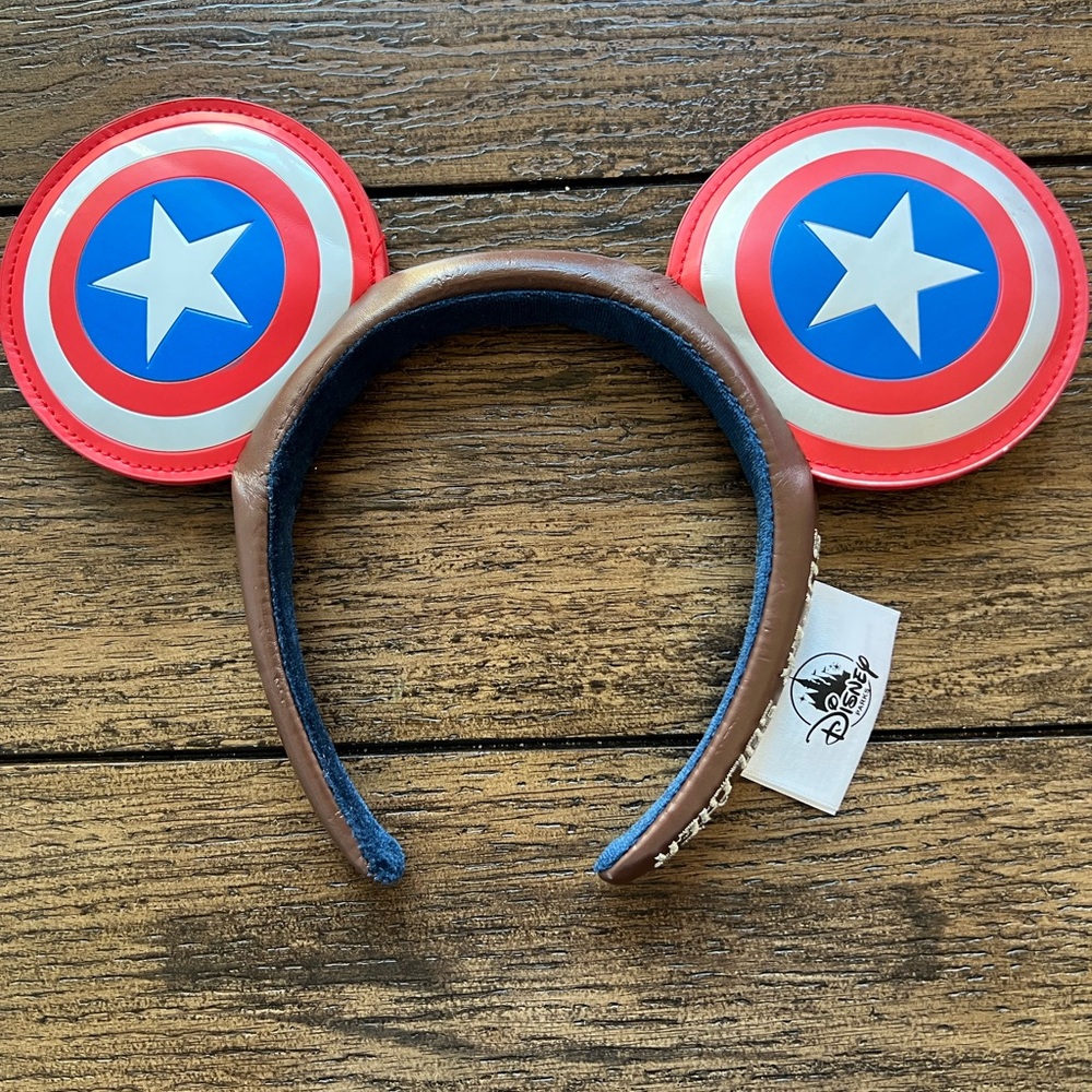Disney Parks Captain America super soldier mickey ears